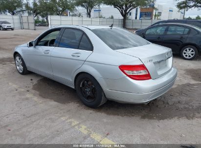 Lot #3005344447 2011 MERCEDES-BENZ C 300 LUXURY 4MATIC/SPORT 4MATIC