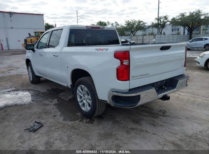 Lot #3005344445 2023 CHEVROLET SILVERADO 1500 4WD  SHORT BED LTZ