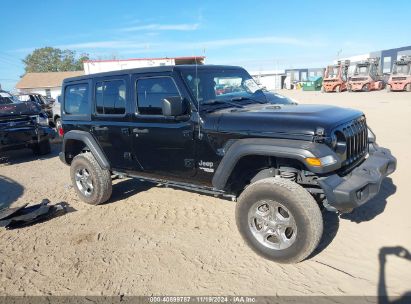 Lot #3042568342 2021 JEEP WRANGLER UNLIMITED SPORT S 4X4