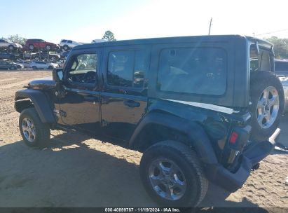 Lot #3042568342 2021 JEEP WRANGLER UNLIMITED SPORT S 4X4