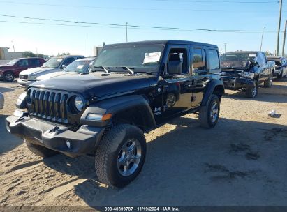 Lot #3042568342 2021 JEEP WRANGLER UNLIMITED SPORT S 4X4