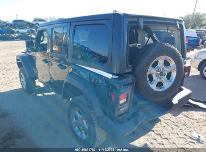 Lot #3042568342 2021 JEEP WRANGLER UNLIMITED SPORT S 4X4