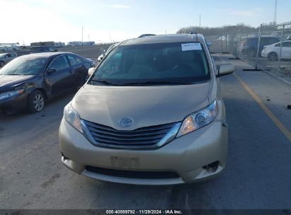 Lot #3042572644 2012 TOYOTA SIENNA XLE V6 8 PASSENGER