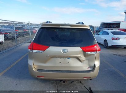 Lot #3042572644 2012 TOYOTA SIENNA XLE V6 8 PASSENGER