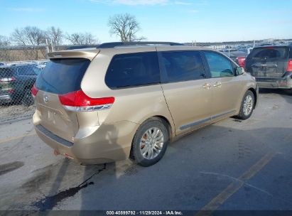 Lot #3042572644 2012 TOYOTA SIENNA XLE V6 8 PASSENGER