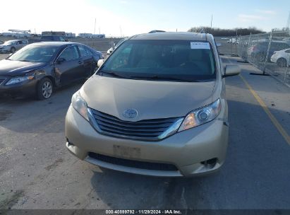 Lot #3042572644 2012 TOYOTA SIENNA XLE V6 8 PASSENGER