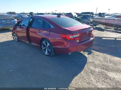 Lot #3035082655 2019 HONDA ACCORD TOURING 2.0T