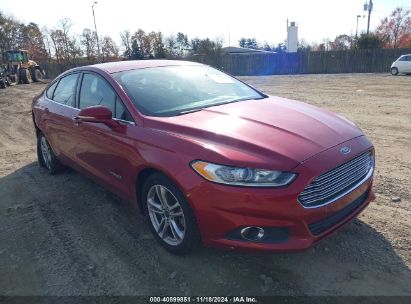 Lot #2992821095 2016 FORD FUSION HYBRID SE