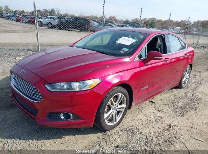 Lot #2992821095 2016 FORD FUSION HYBRID SE