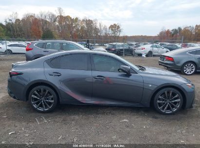 Lot #3037525396 2022 LEXUS IS 350 F SPORT