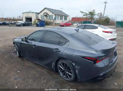 Lot #3037525396 2022 LEXUS IS 350 F SPORT