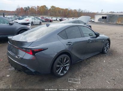 Lot #3037525396 2022 LEXUS IS 350 F SPORT