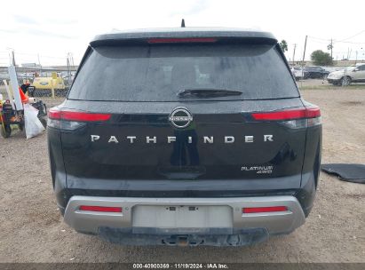 Lot #3053062454 2022 NISSAN PATHFINDER PLATINUM 4WD