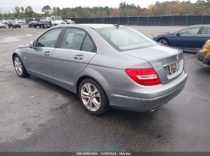 Lot #3049470288 2012 MERCEDES-BENZ C 250 LUXURY/SPORT