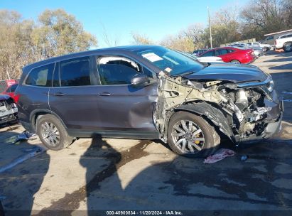 Lot #3035082616 2022 HONDA PILOT AWD EX-L