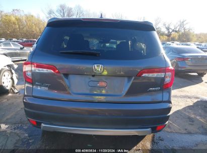 Lot #3035082616 2022 HONDA PILOT AWD EX-L