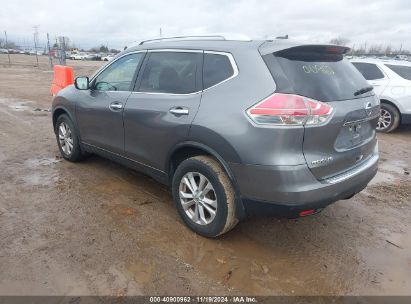 Lot #3035082609 2015 NISSAN ROGUE SV