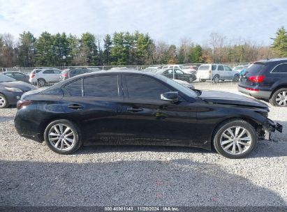 Lot #3052074657 2014 INFINITI Q50 PREMIUM