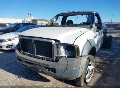 Lot #2992828876 2007 FORD F-450 CHASSIS XL/XLT