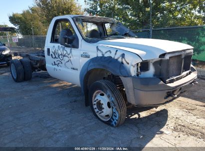 Lot #2992828876 2007 FORD F-450 CHASSIS XL/XLT