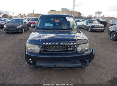 Lot #3051082801 2013 LAND ROVER RANGE ROVER SPORT HSE