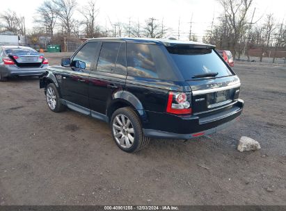 Lot #3051082801 2013 LAND ROVER RANGE ROVER SPORT HSE