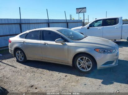 Lot #3035082598 2018 FORD FUSION SE