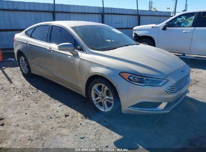 Lot #3035082598 2018 FORD FUSION SE