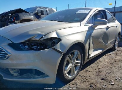 Lot #3035082598 2018 FORD FUSION SE