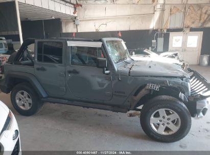 Lot #3056069242 2015 JEEP WRANGLER UNLIMITED SPORT