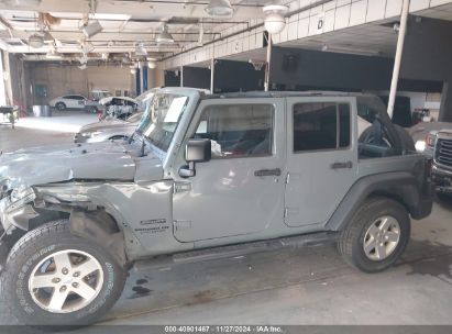 Lot #3056069242 2015 JEEP WRANGLER UNLIMITED SPORT