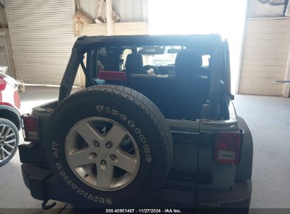 Lot #3056069242 2015 JEEP WRANGLER UNLIMITED SPORT