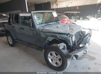 Lot #3056069242 2015 JEEP WRANGLER UNLIMITED SPORT