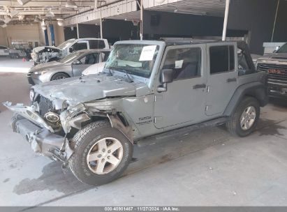 Lot #3056069242 2015 JEEP WRANGLER UNLIMITED SPORT