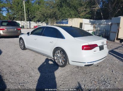 Lot #3050083345 2016 AUDI A8 L 3.0T