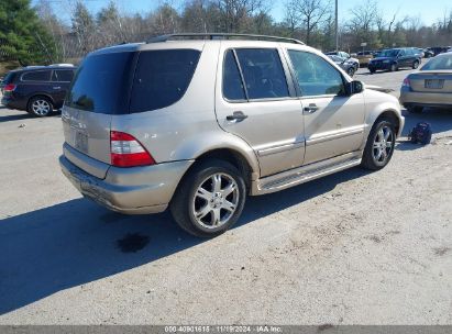 Lot #3049470267 2003 MERCEDES-BENZ ML 350