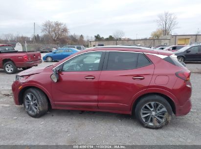 Lot #3050079357 2021 BUICK ENCORE GX AWD SELECT