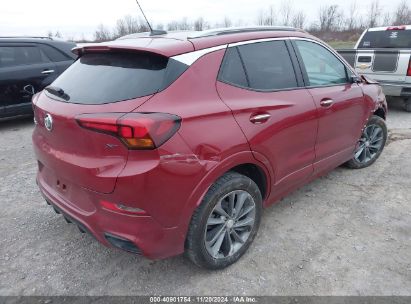 Lot #3050079357 2021 BUICK ENCORE GX AWD SELECT