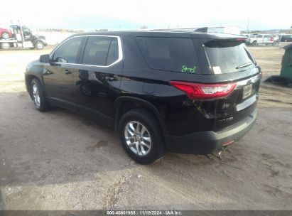 Lot #3035082573 2021 CHEVROLET TRAVERSE FWD LS