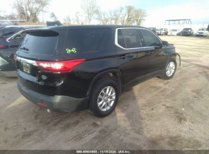 Lot #3035082573 2021 CHEVROLET TRAVERSE FWD LS