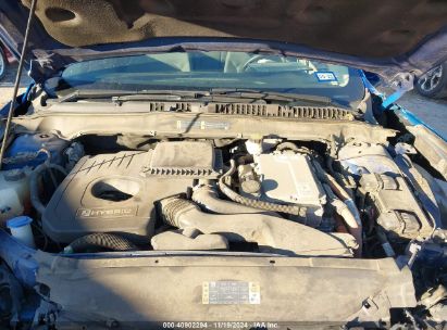 Lot #3053062406 2018 FORD FUSION HYBRID SE