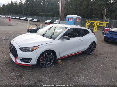 Lot #3035093996 2020 HYUNDAI VELOSTER N