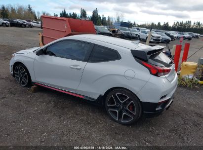 Lot #3035093996 2020 HYUNDAI VELOSTER N