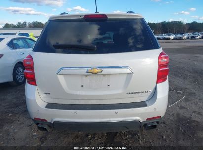 Lot #3032780852 2016 CHEVROLET EQUINOX LTZ