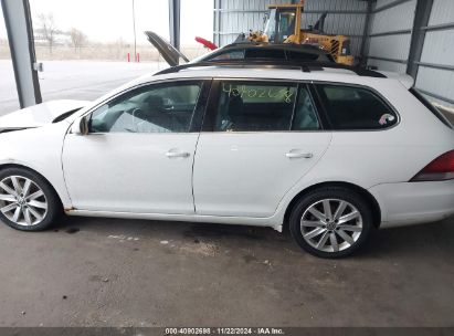 Lot #3065104941 2011 VOLKSWAGEN JETTA SPORTWAGEN 2.0L TDI