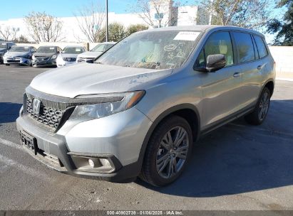 Lot #3051079685 2020 HONDA PASSPORT 2WD EX-L