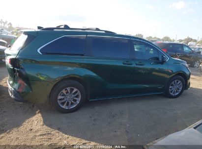 Lot #3035093992 2021 TOYOTA SIENNA LE