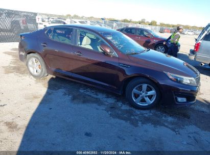 Lot #3045359722 2015 KIA OPTIMA LX