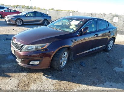 Lot #3045359722 2015 KIA OPTIMA LX