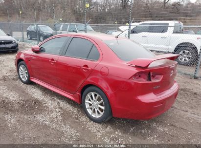 Lot #3035082545 2016 MITSUBISHI LANCER ES